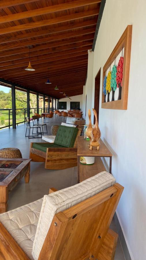 Hotel Fazenda Vale das Águas Águas de Santa Bárbara Exterior foto