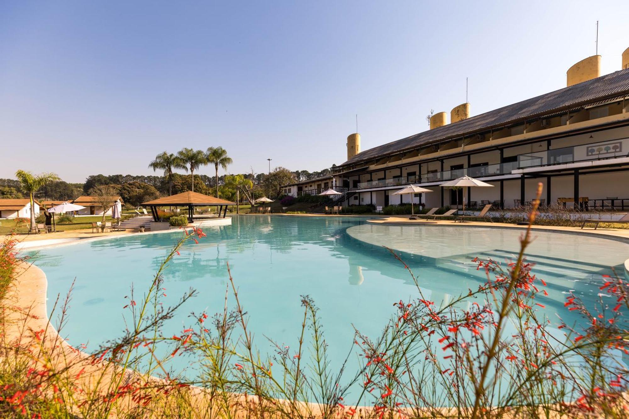 Hotel Fazenda Vale das Águas Águas de Santa Bárbara Exterior foto
