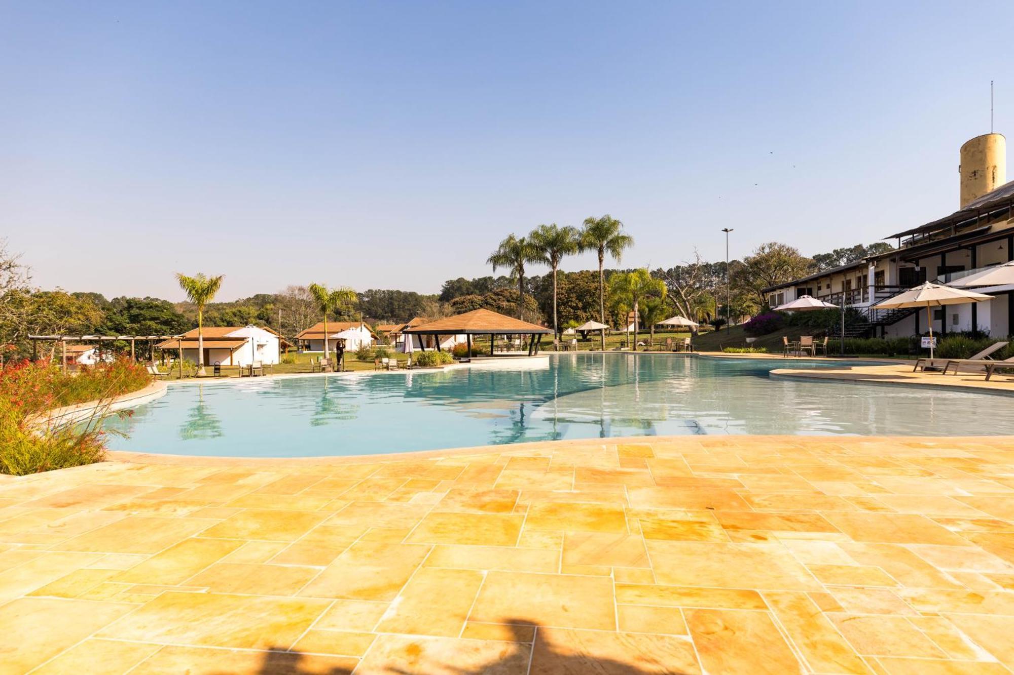 Hotel Fazenda Vale das Águas Águas de Santa Bárbara Exterior foto