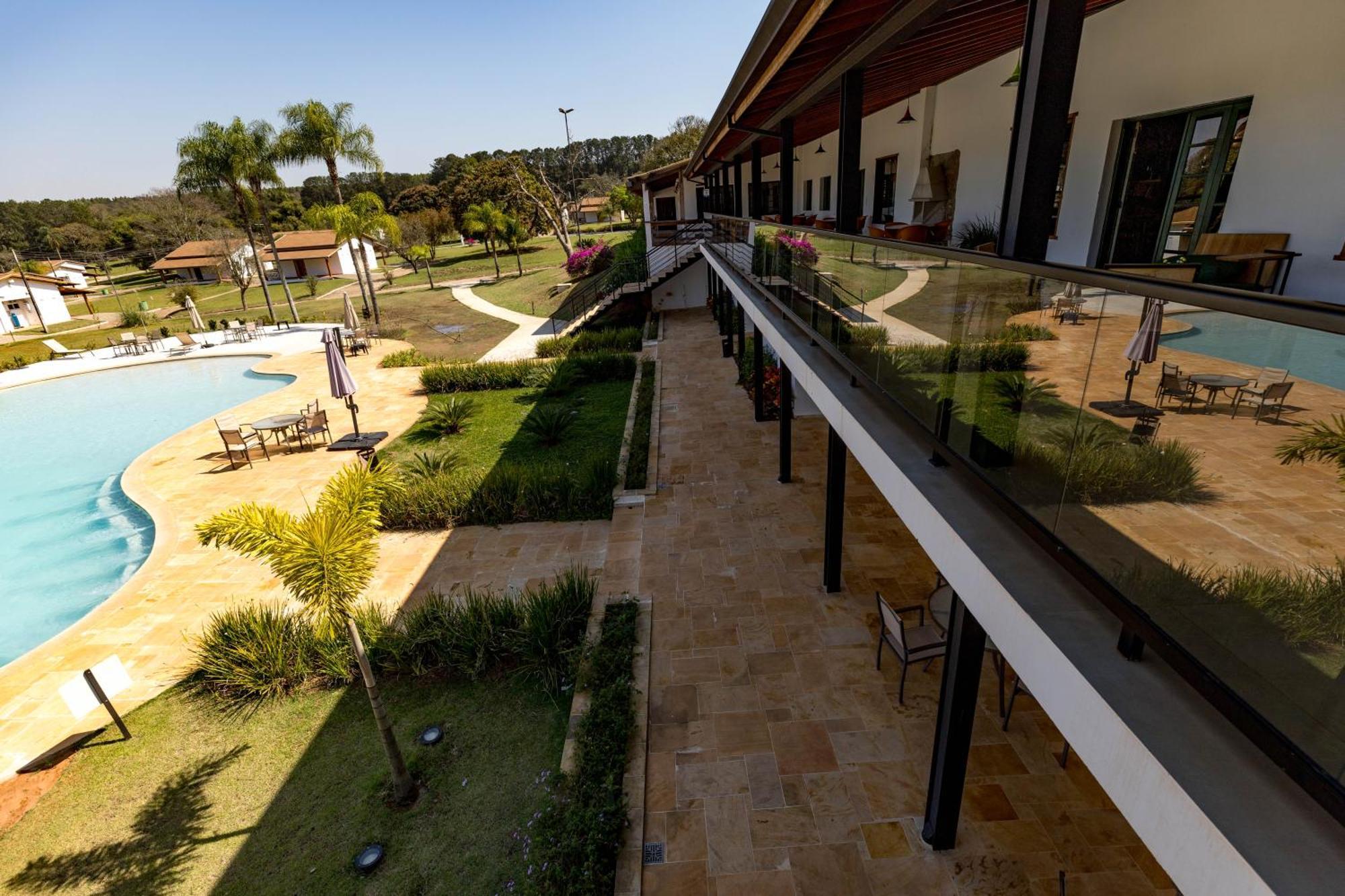 Hotel Fazenda Vale das Águas Águas de Santa Bárbara Exterior foto